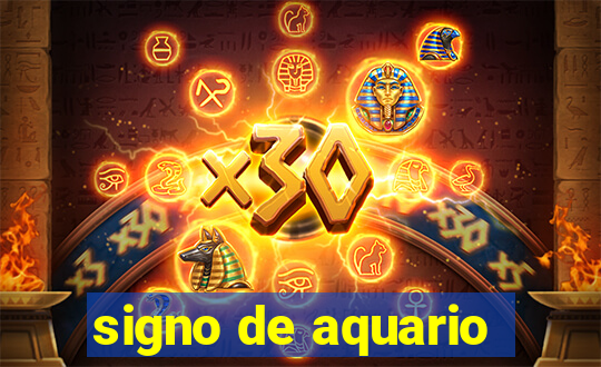 signo de aquario